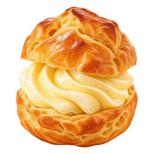 Cream Puffs sticker illustration