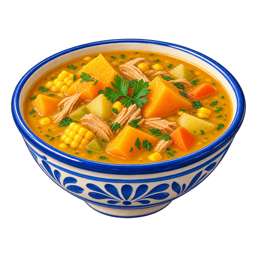 Pumpkin Soup sticker illustration