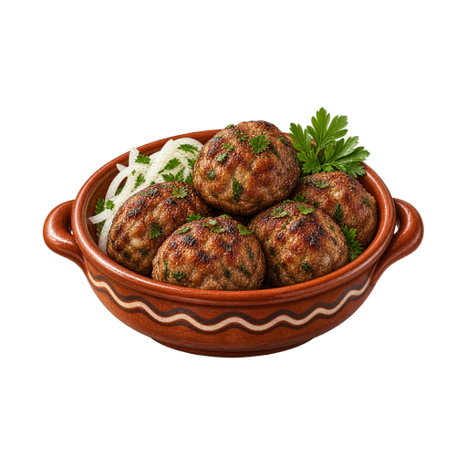Ćufte sticker illustration