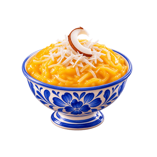 Baba-de-moça sticker illustration