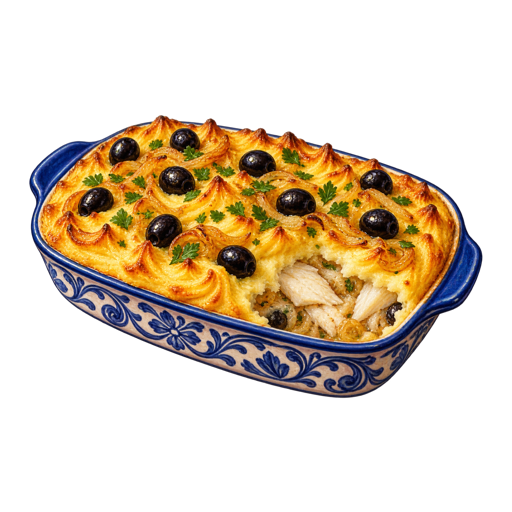 Bacalhau à Zé do Pipo sticker illustration