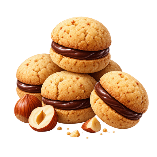 Baci di dama sticker illustration