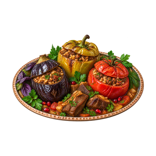 Three Sisters Dolma sticker illustration