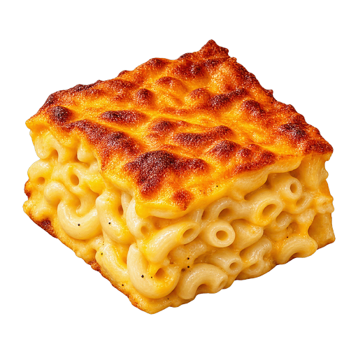 Bajan Macaroni Pie sticker illustration
