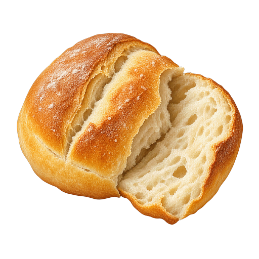 Bajan Salt Bread sticker illustration