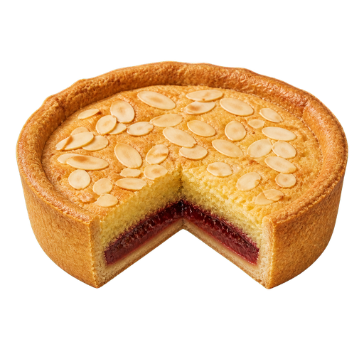 Bakewell Pudding sticker illustration
