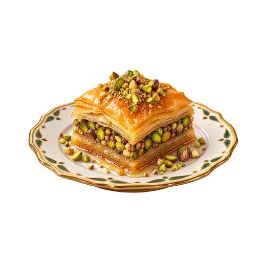 Baklava sticker illustration