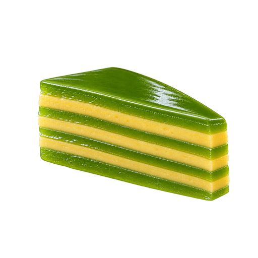 Bánh da lợn (Steamed Tapioca Layer Cake) sticker illustration
