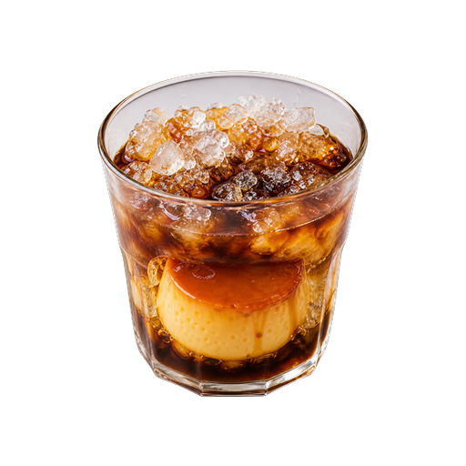 Banh Flan sticker illustration