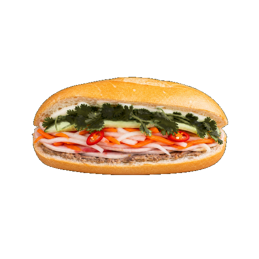 Banh Mi sticker illustration