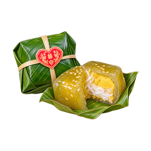 Bánh phu thê (Husband and Wife Cake) sticker illustration
