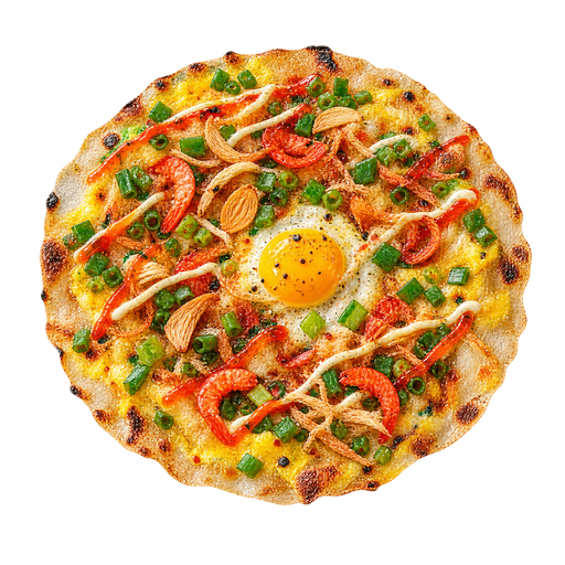 Banh Trang Nuong sticker illustration