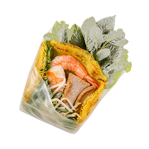 Banh Xeo sticker illustration