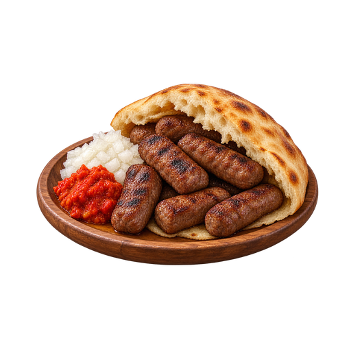 Banja Luka Ćevapi sticker illustration