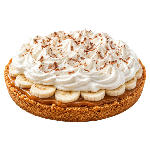 Banoffee Pie sticker illustration