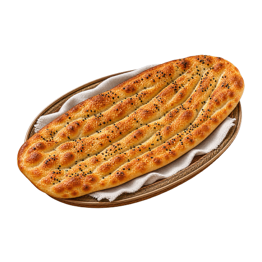 Nan-e Barbari sticker illustration
