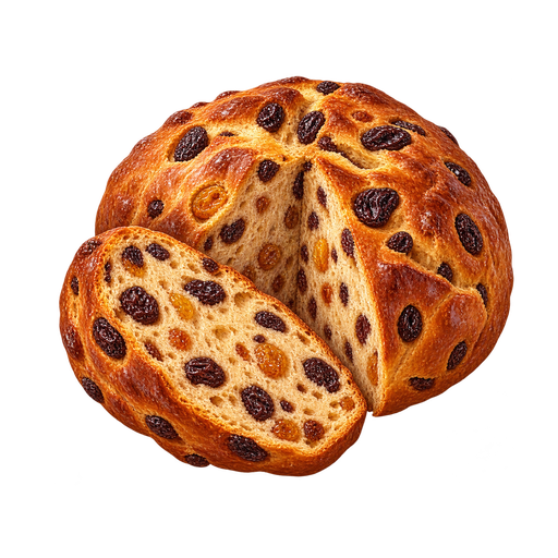 Barmbrack sticker illustration