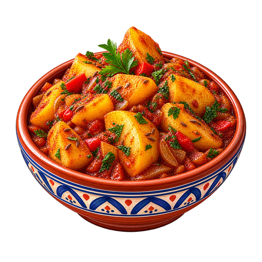 Batata Bel Kamoun sticker illustration