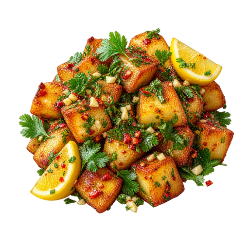 Spicy Potatoes sticker illustration