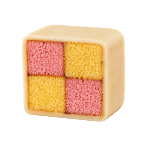 Battenberg Cake sticker illustration