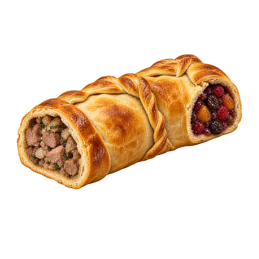 Bedfordshire Clanger sticker illustration