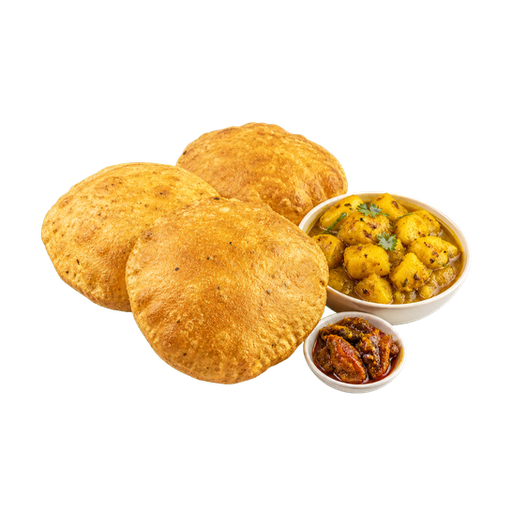 Bedmi Puri sticker illustration