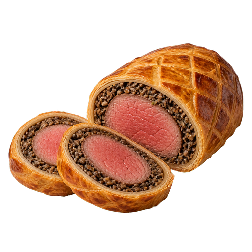 Beef Wellington sticker illustration