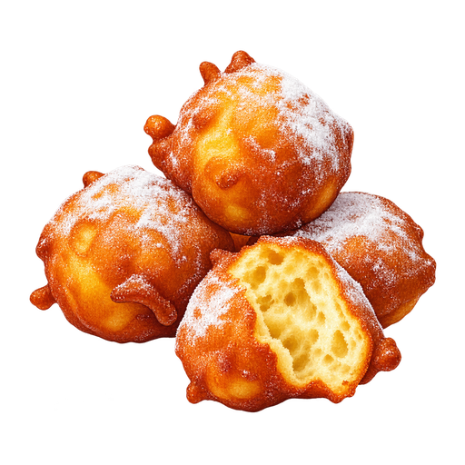 Beignets bretons sticker illustration