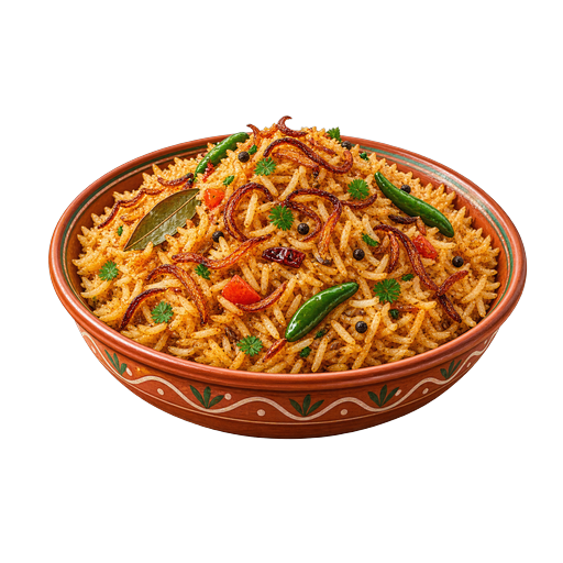 Bhuga Chawal sticker illustration