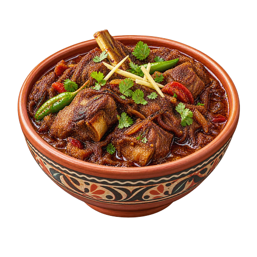 Bhugal Gosht sticker illustration