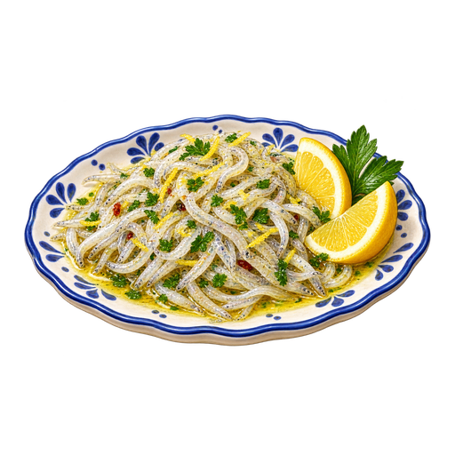Bianchetti al limone sticker illustration