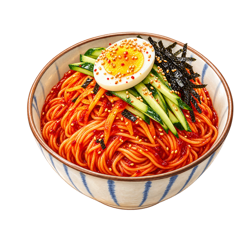 Bibim guksu sticker illustration