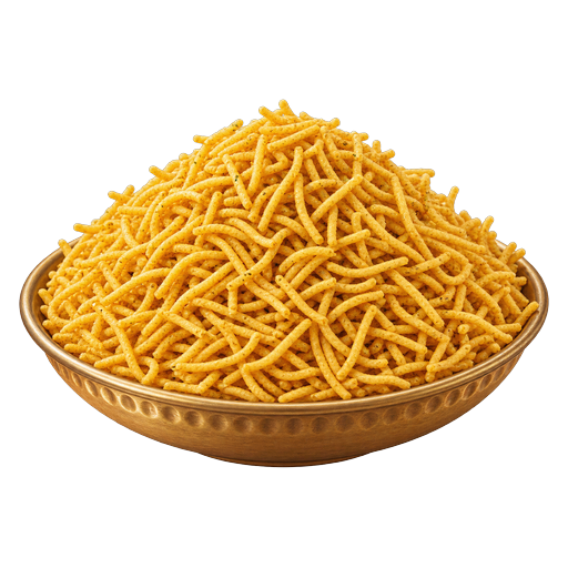 Bikaneri bhujia sticker illustration