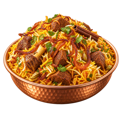 Kenyan Biryani sticker illustration