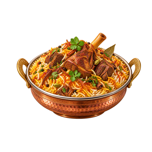 Qatari Biryani sticker illustration