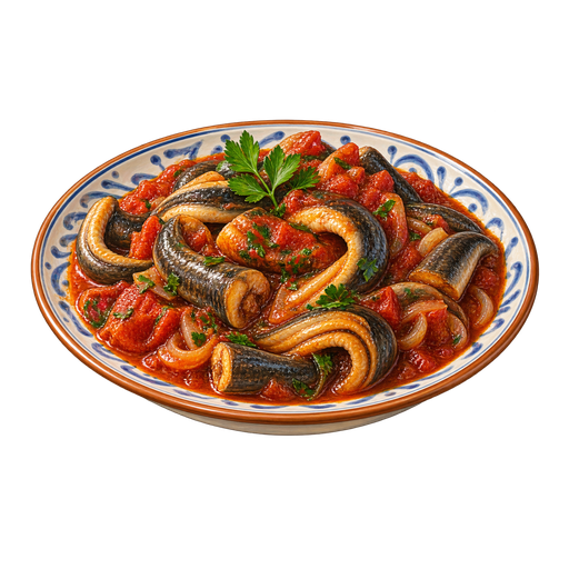 Bisato in umido sticker illustration