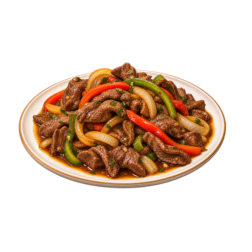 Bistec Picado sticker illustration