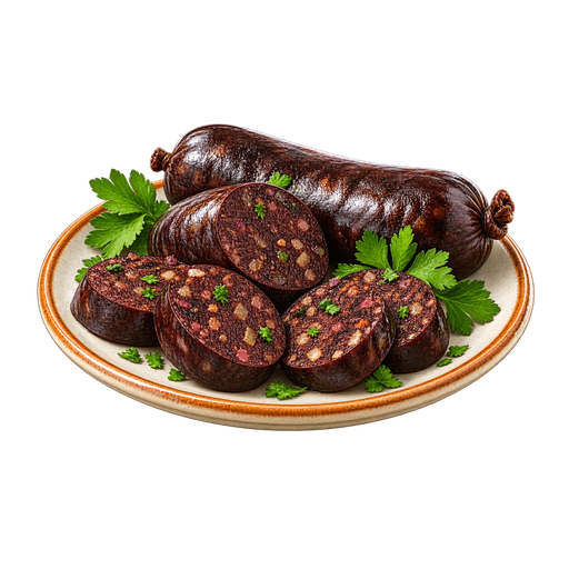 Trinidad Black Pudding sticker illustration