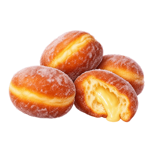 Bermuda Malasadas sticker illustration