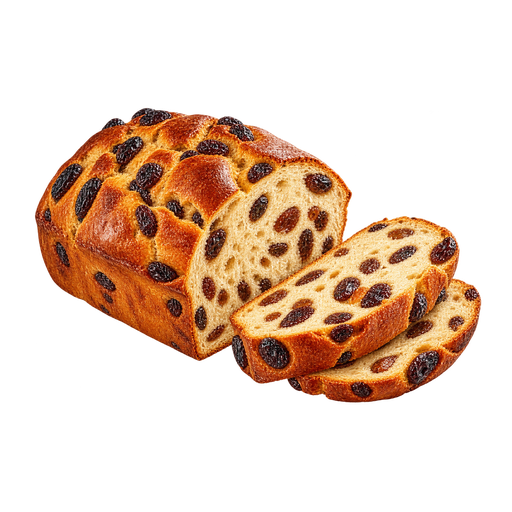 Bermuda Raisin Bread sticker illustration