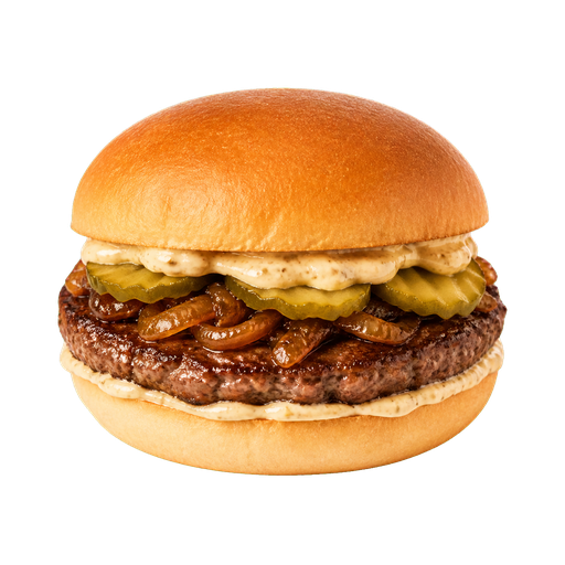 Bøfsandwich (Danish Burger) sticker illustration