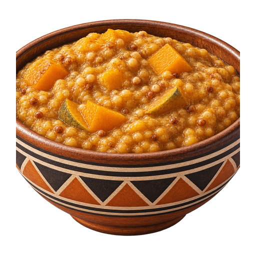 Lerotse Porridge sticker illustration