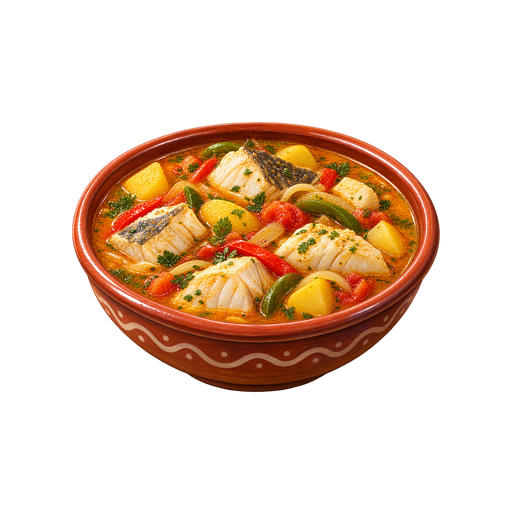 Fish Cakes sticker illustration