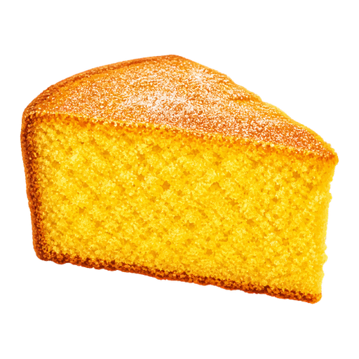 Bolo de Fubá sticker illustration