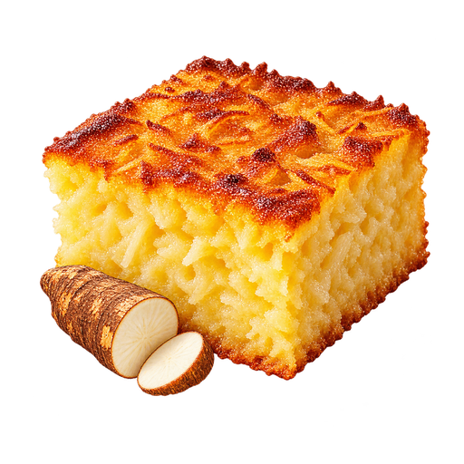 Bolo de Macaxeira sticker illustration