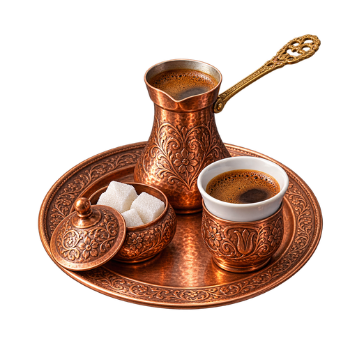 Bosnian Coffee sticker illustration