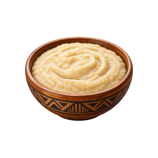 Beninese Millet Porridge sticker illustration