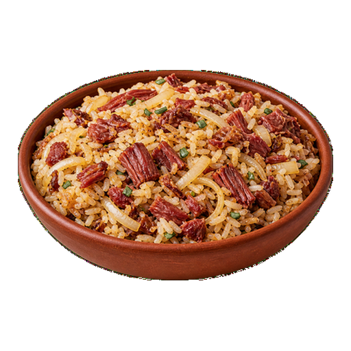 Arroz Carreteiro sticker illustration
