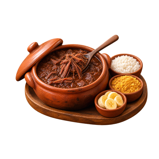 Barreado sticker illustration