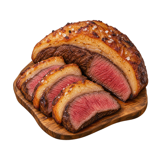Picanha sticker illustration
